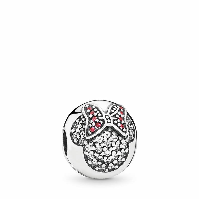 Pandora Disney Minnie Pavé Clip Charm Silver Egypt OE7189632
